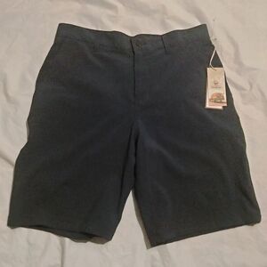 Panama Jack Mens Hybrid Shorts Chino Stretch Quick Dry 9" Inseam Navy Size 33